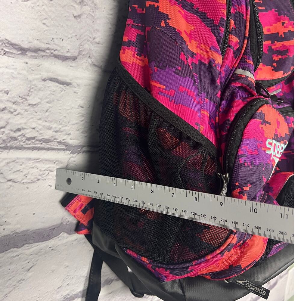 Speedo Unisex 35L Teamster Digital Camo Backpack Swim Bag Athleisure Outdoor Y2K - Picture 12 of 13